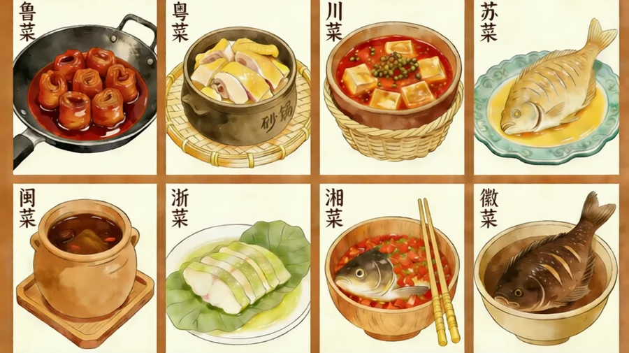 A Taste of China: Exploring the Eight Great Cuisines